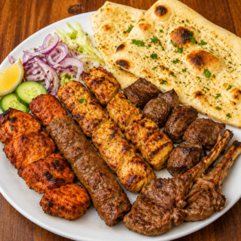 Mix Grill on Naan
