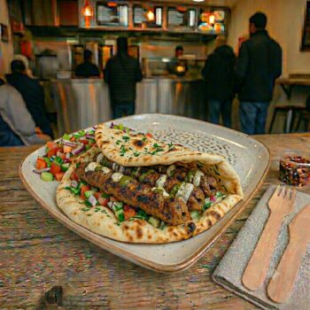 Seekh Kebab Nan (3pcs)