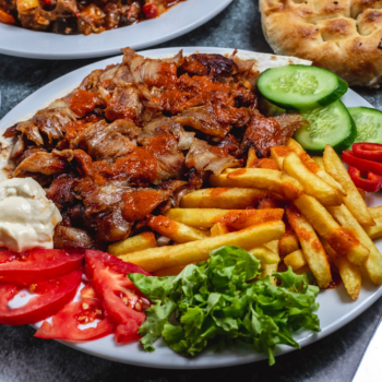 Lamb Donner & Fries