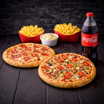 Any 2 x 12" Pizza