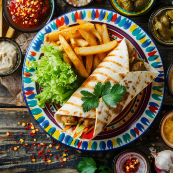 Lamb Donner & Chips